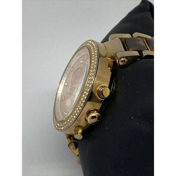 Michael Kors Parker MK5538 Women's Stainless Steel Analog Dial Quartz Watch RQ32 - Picture 4 of 12